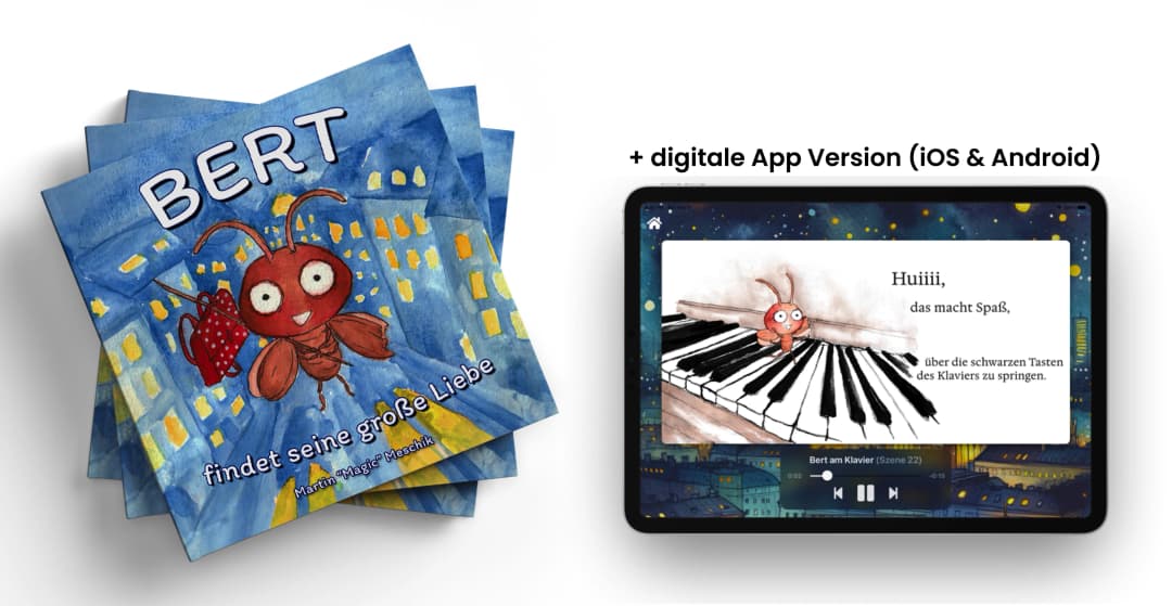 Bert die Schabe: Teil 1
(Premium Hardcover + App)